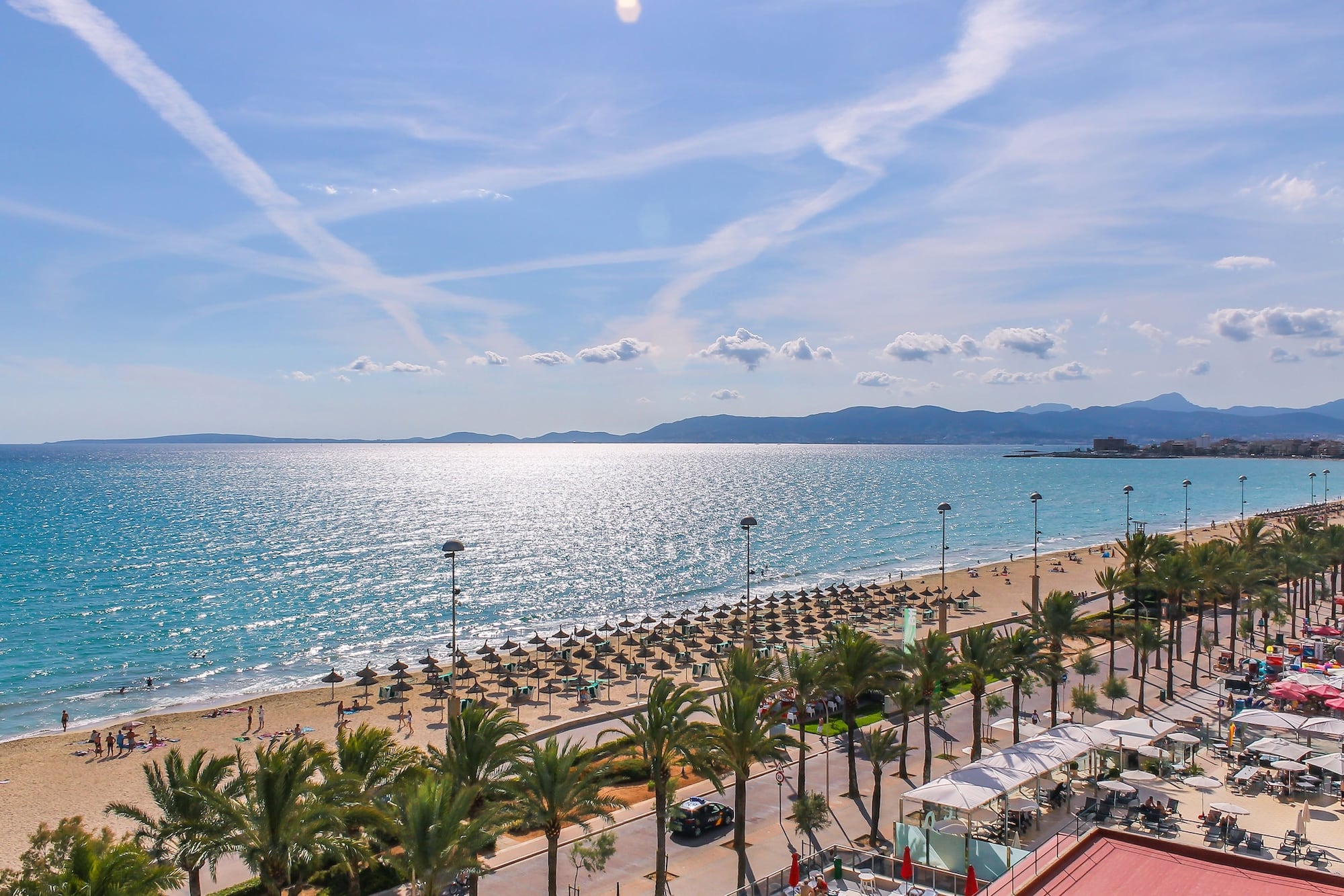 Playa de palma in de winter